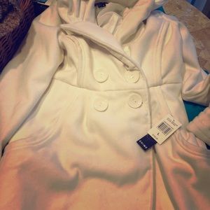 NWT Off-white lined pea oat.